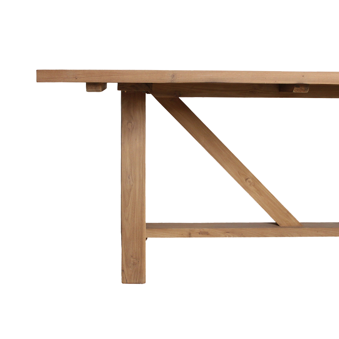 Table de jardin Soleado en teck 200 cm