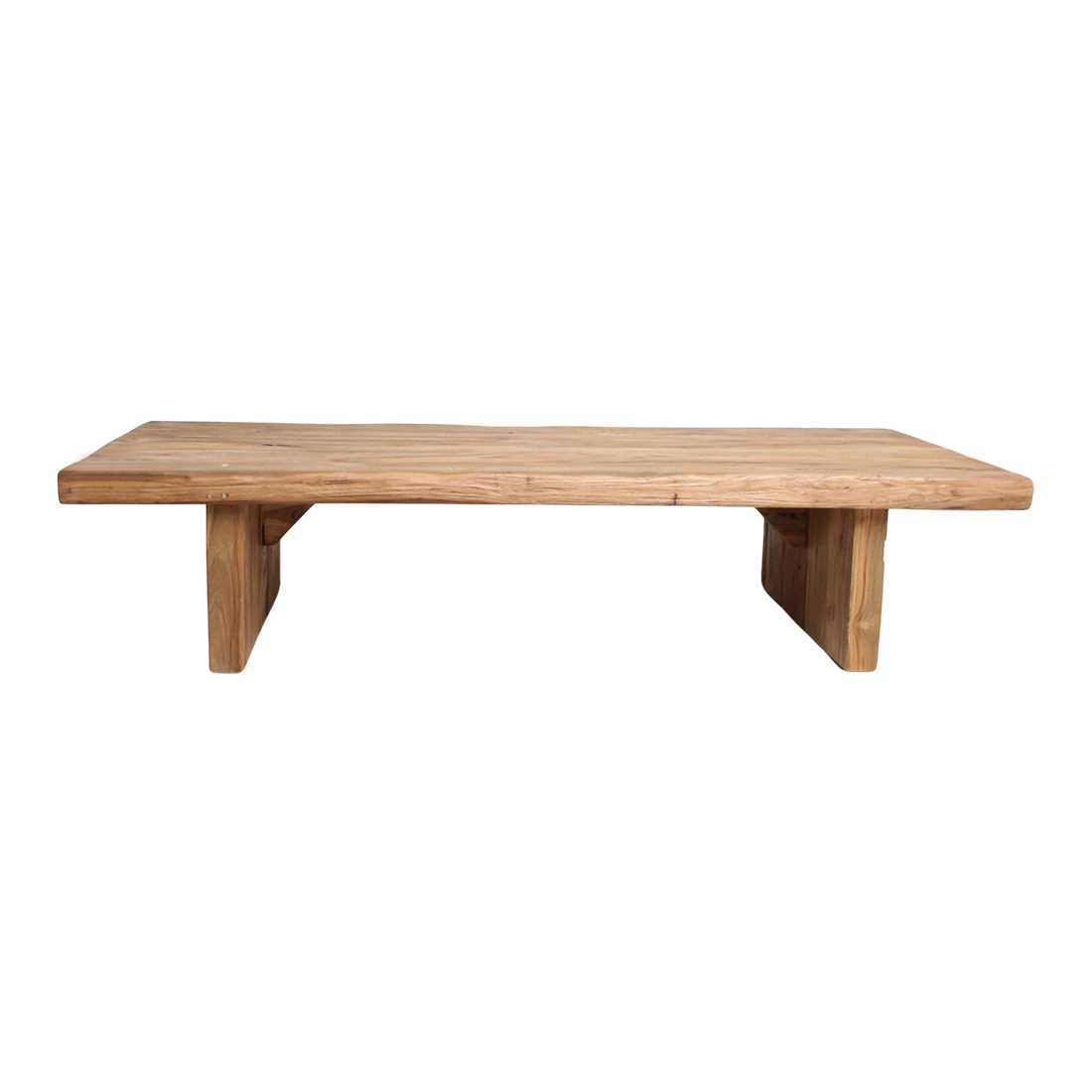 Teak coffee table - 140x60x30 cm