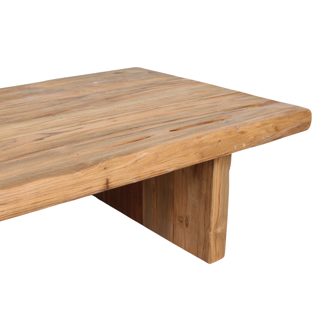 Teak coffee table - 140x60x30 cm