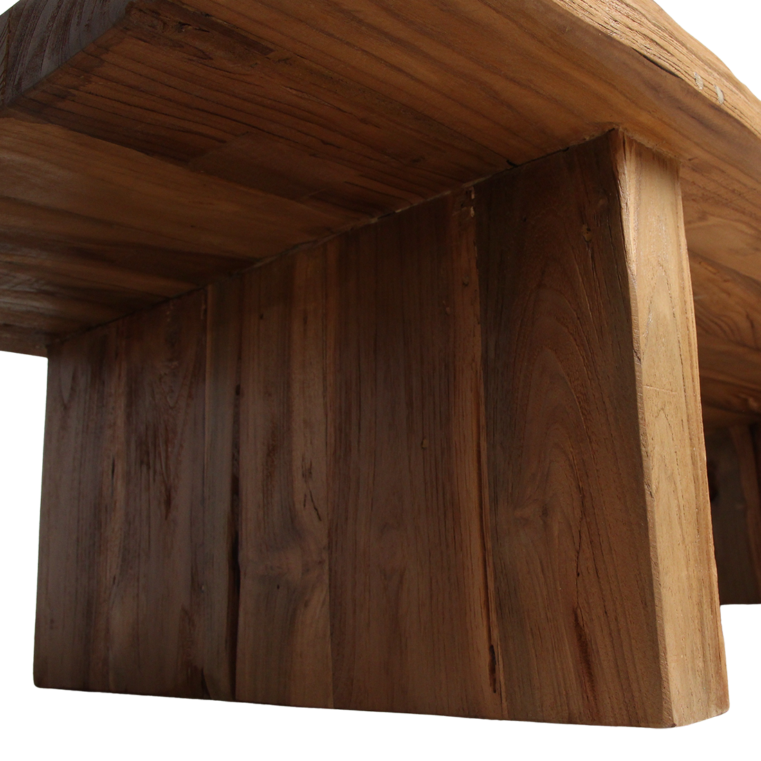 Teak coffee table - 140x60x30 cm