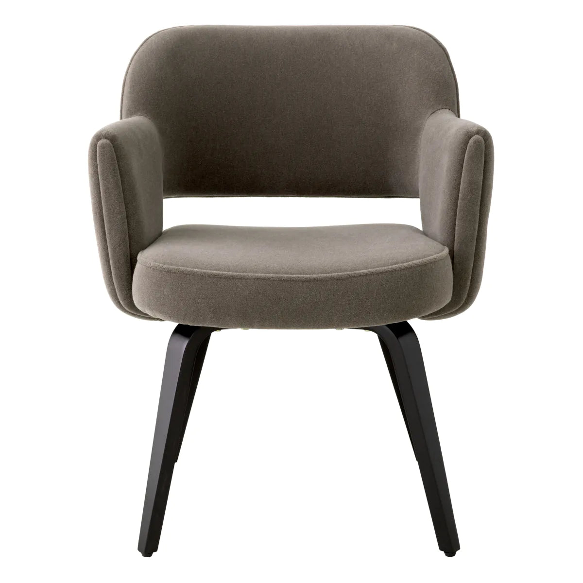 La chaise de salle à manger MET x Eichholtz Park Bruin