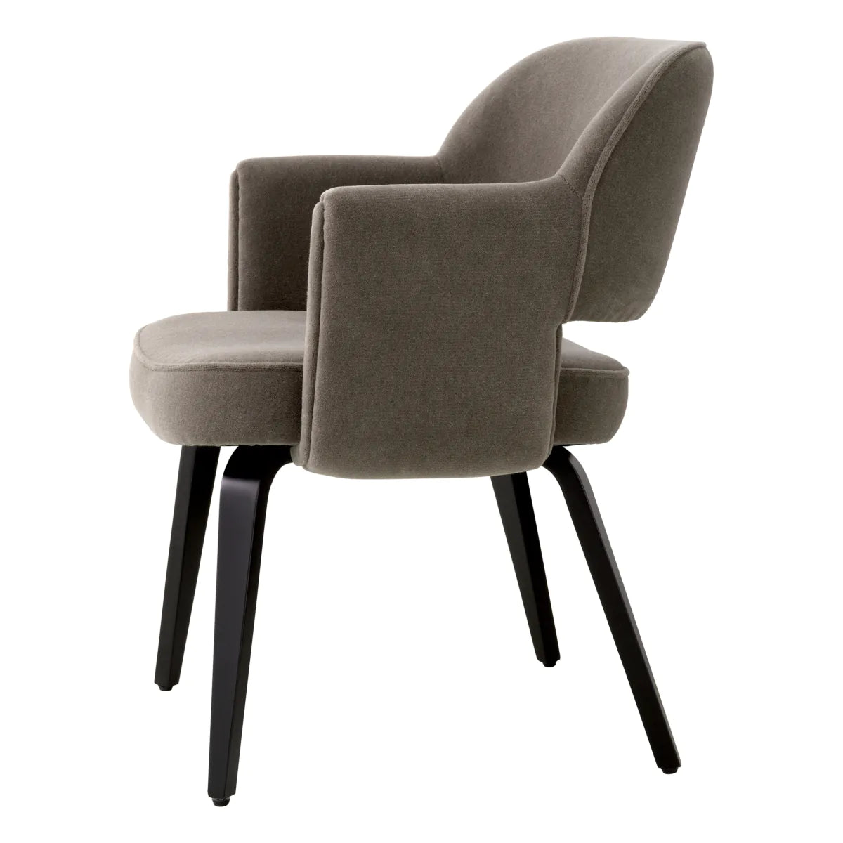 La chaise de salle à manger MET x Eichholtz Park Bruin