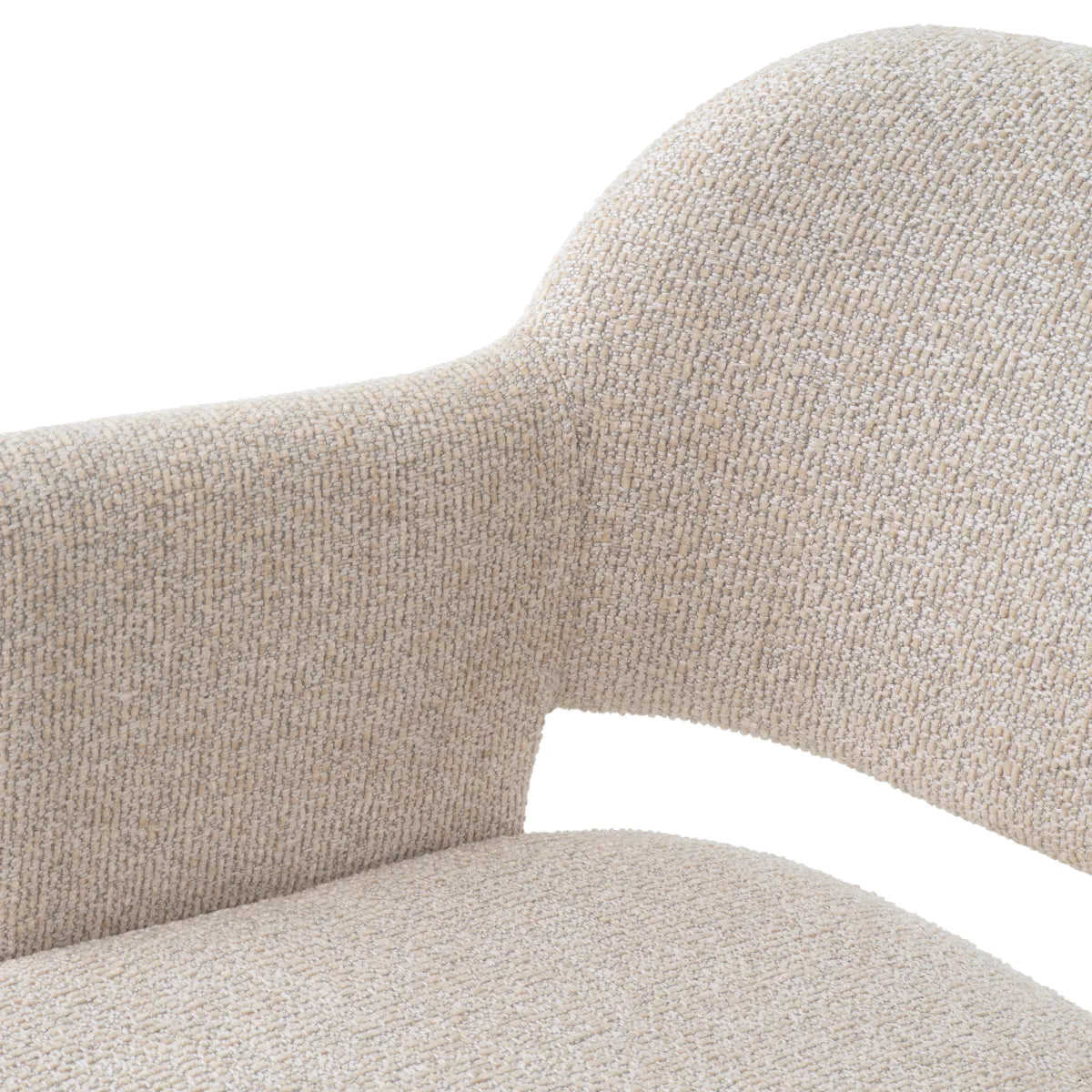 La chaise de salle à manger MET x Eichholtz Park Beige