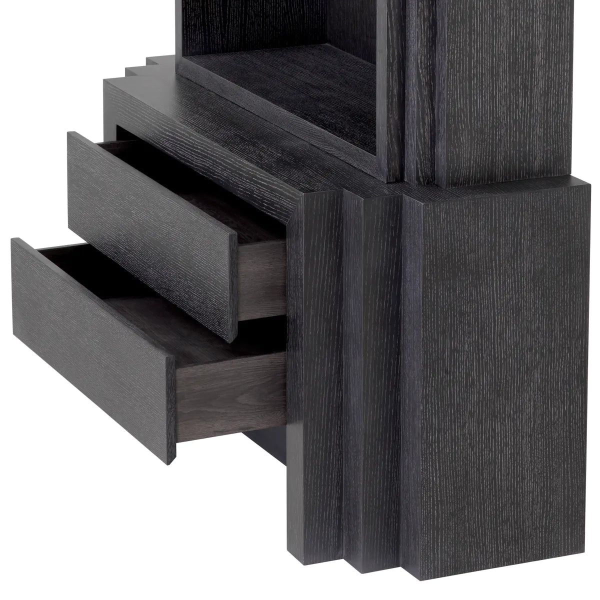 The MET x Eichholtz wandkast Metropolitan Zwart S