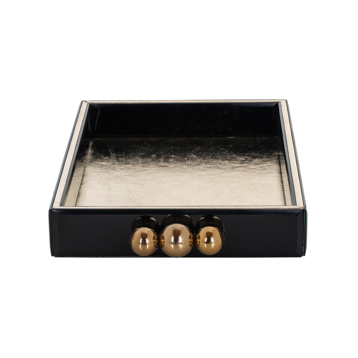 Liv tray black/gold
