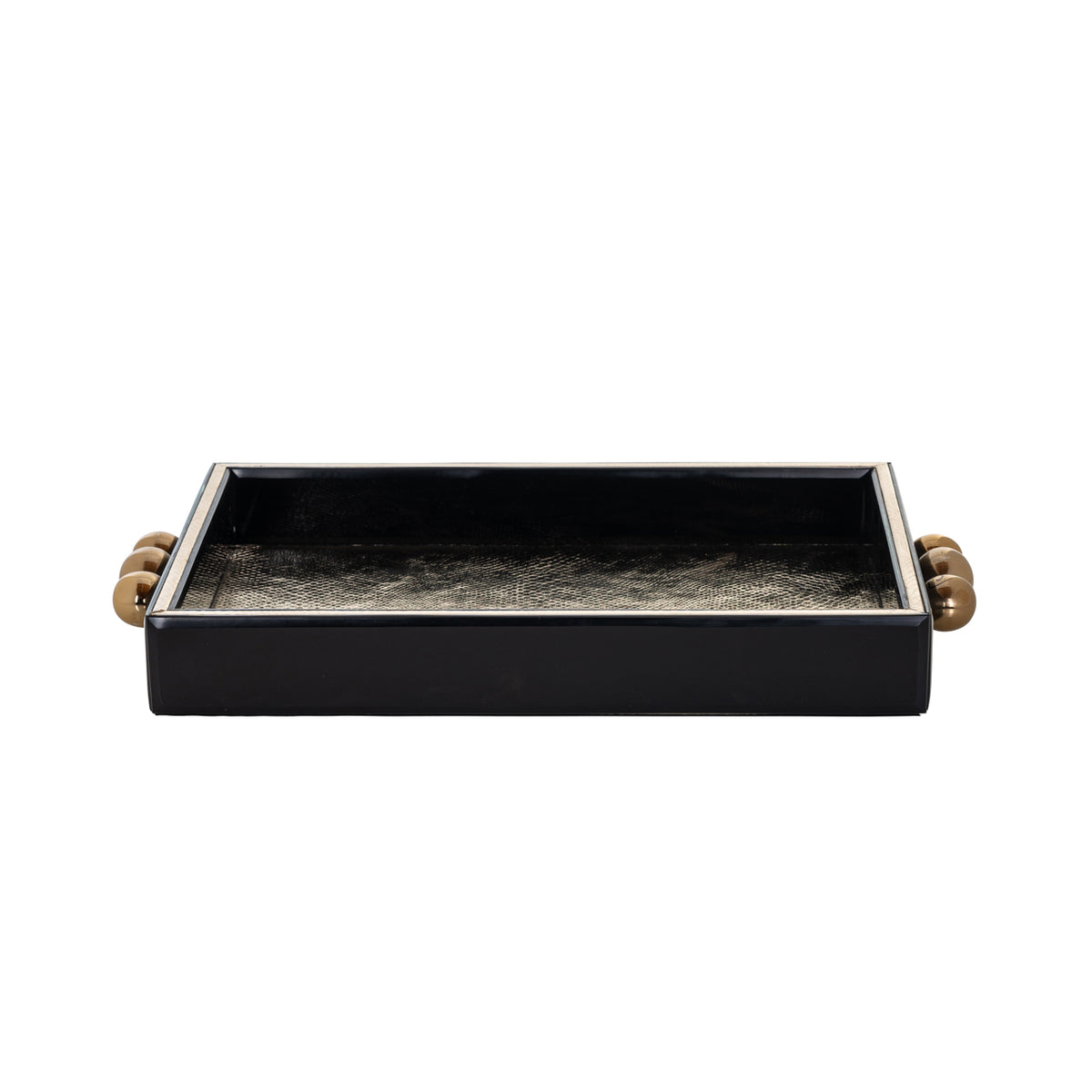 Liv tray black/gold