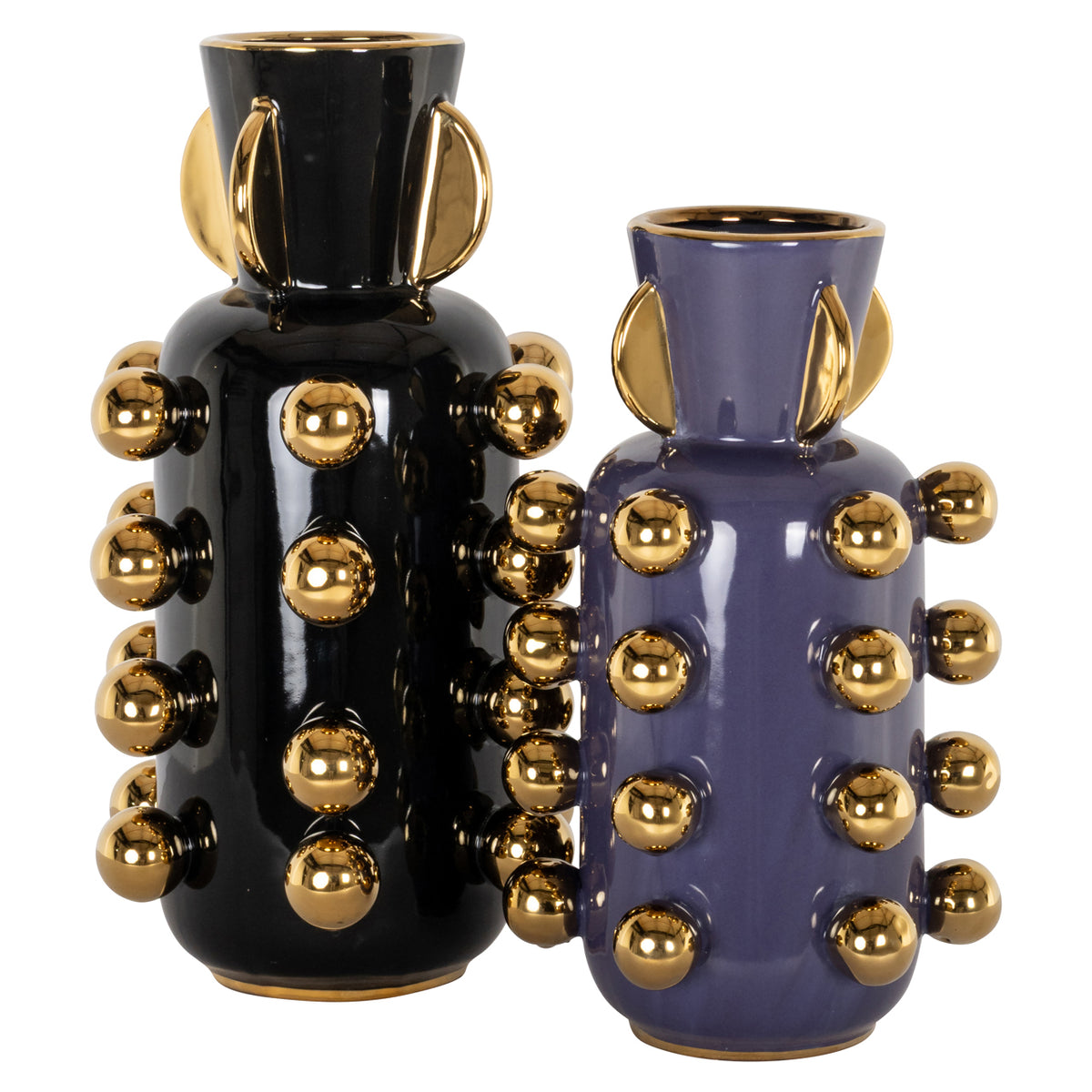 Vase Zalia schwarz groß