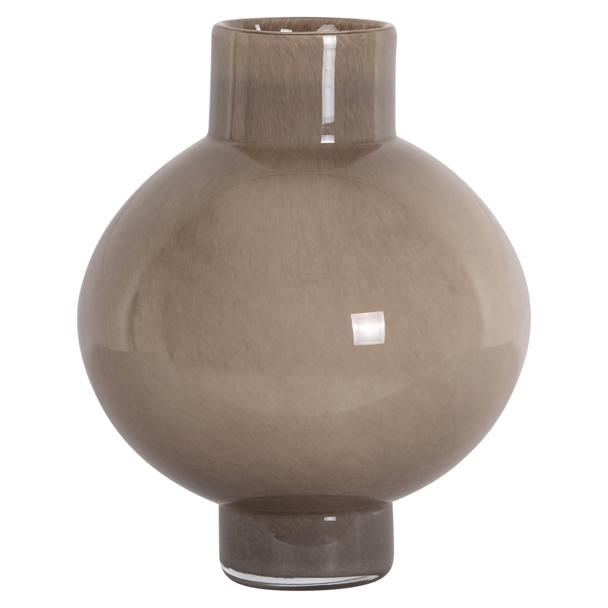Celina vase brown small