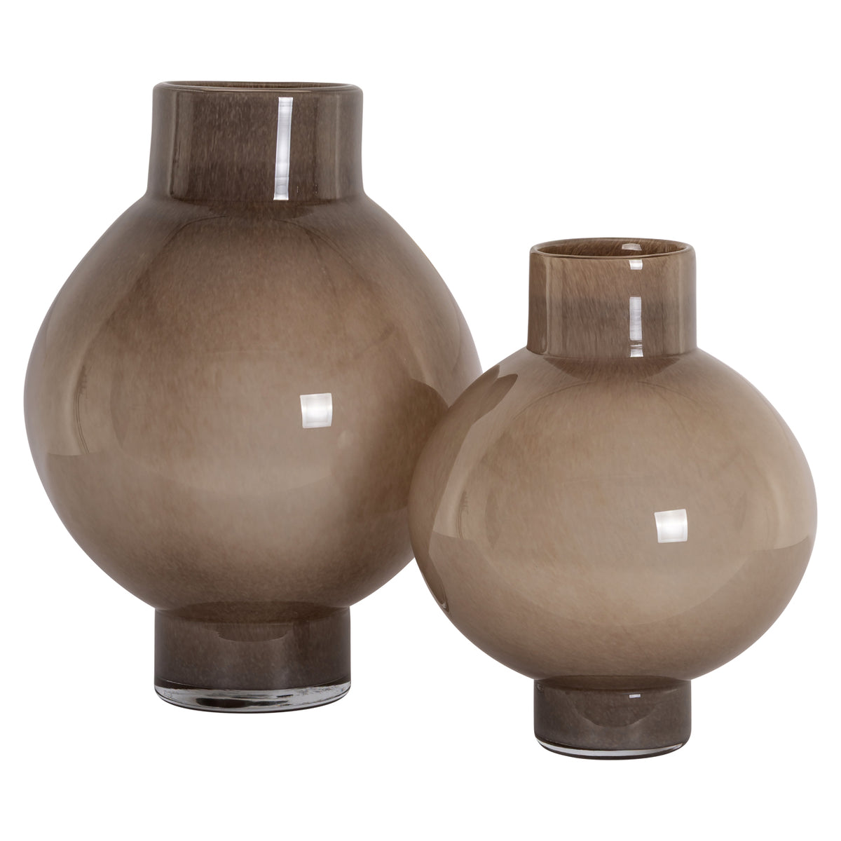 Celina vase brown small