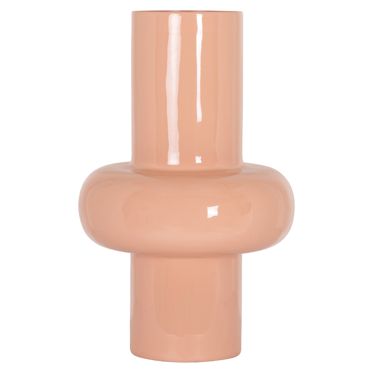 Vase Alison lachsfarben groß