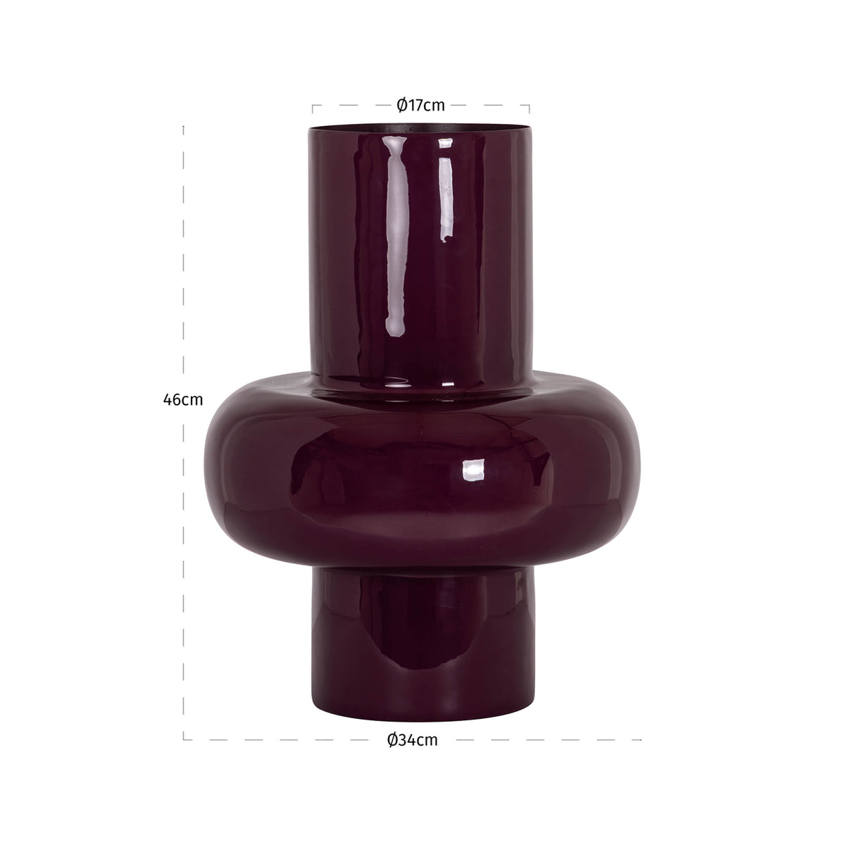 Vaas Ashlyn burgundy small