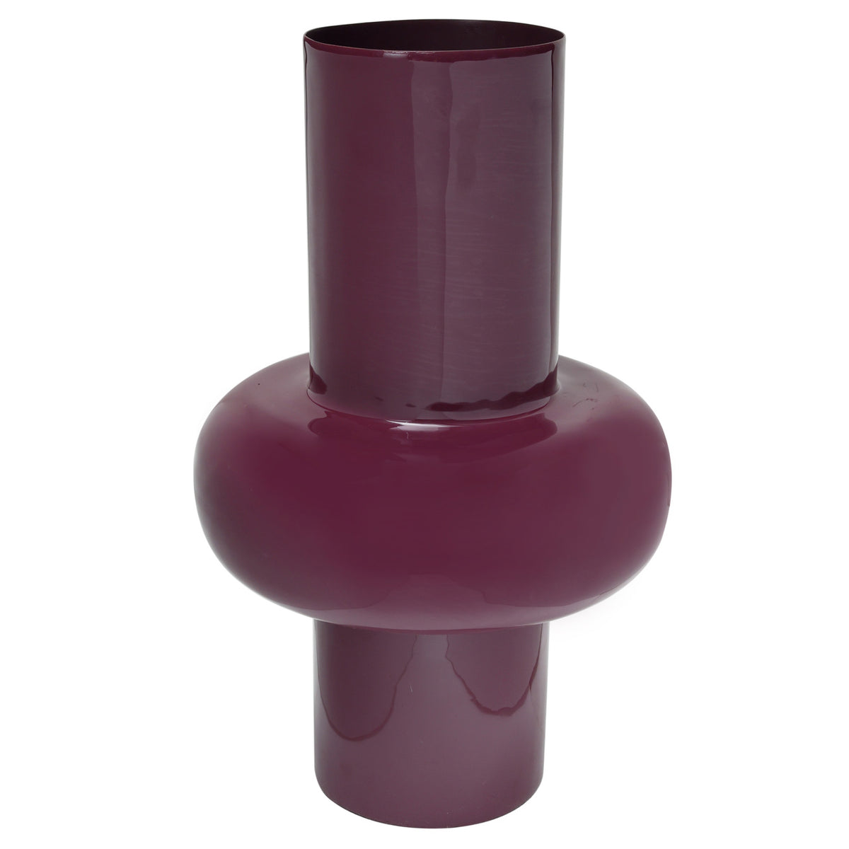 Vase Ashlyn bordeaux grande