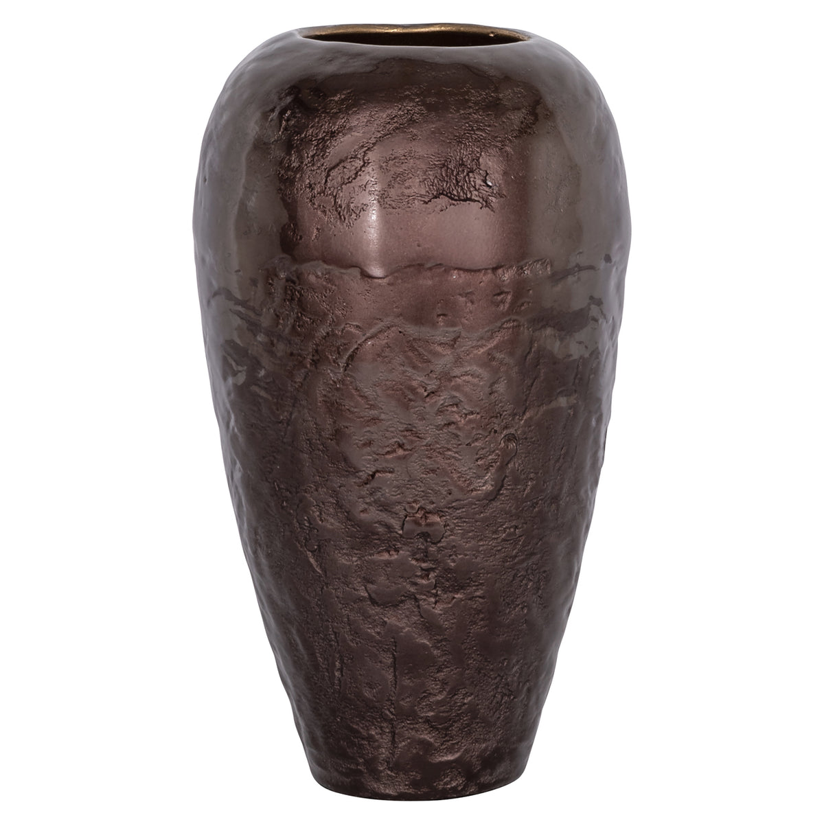 Vase Jillisa brun foncé