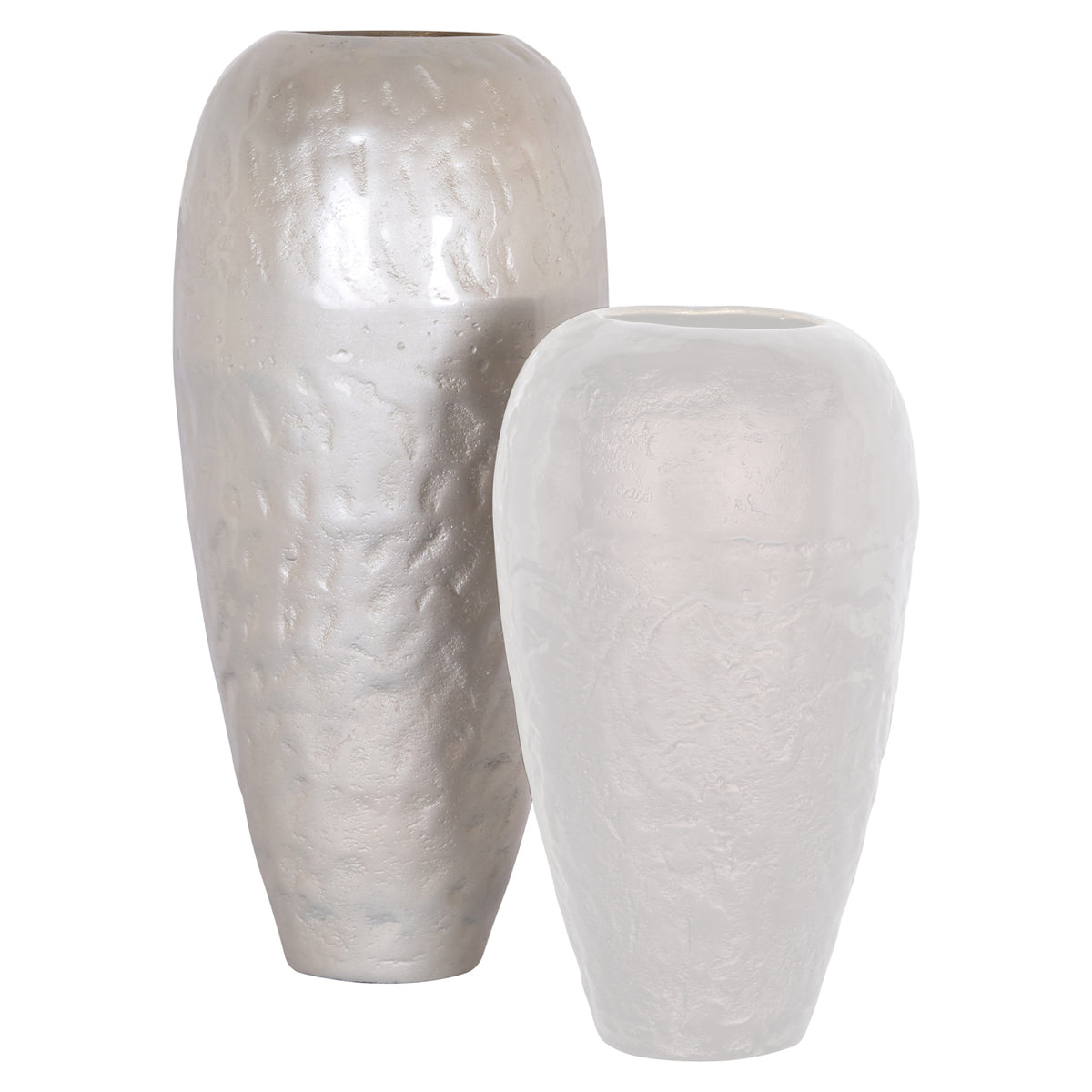 Vase Jildou weiß