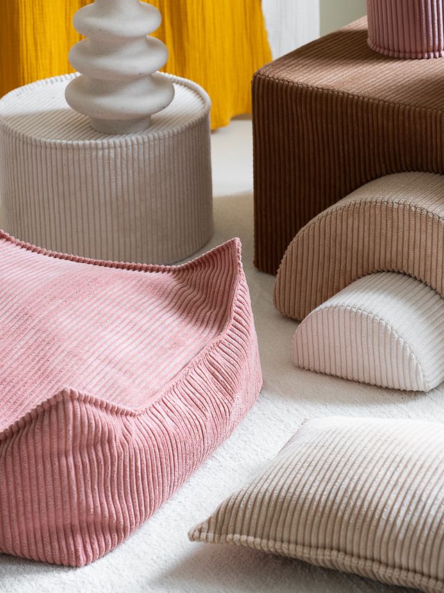 Wigiwama quadratischer Hocker - Rosa