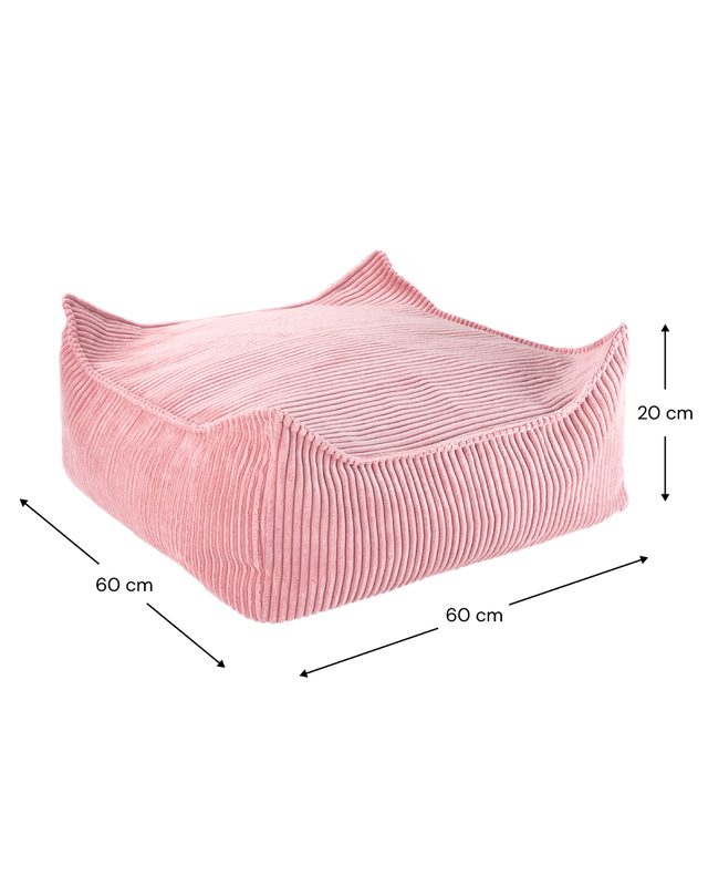 Wigiwama quadratischer Hocker - Rosa