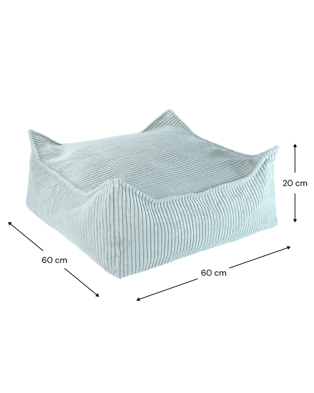 Wigiwama quadratischer Hocker - Grün