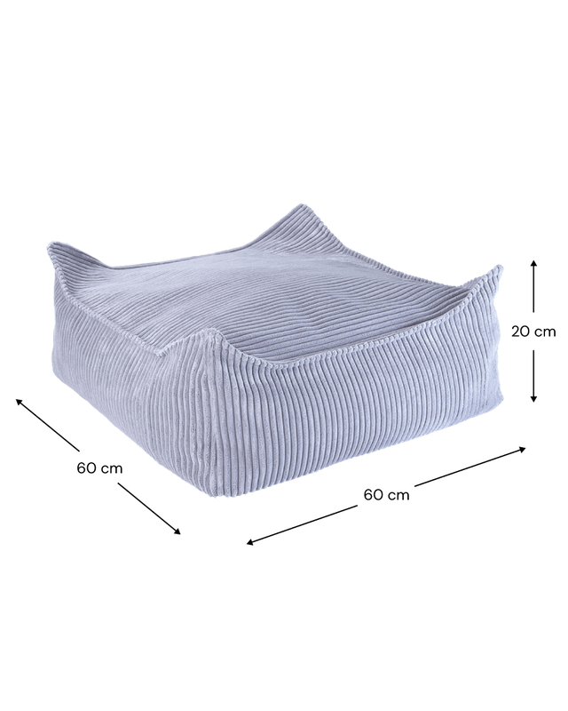 Wigiwama Square Ottoman - Blue