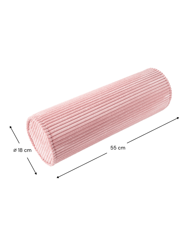 Wigiwama Rollkissen - Rosa