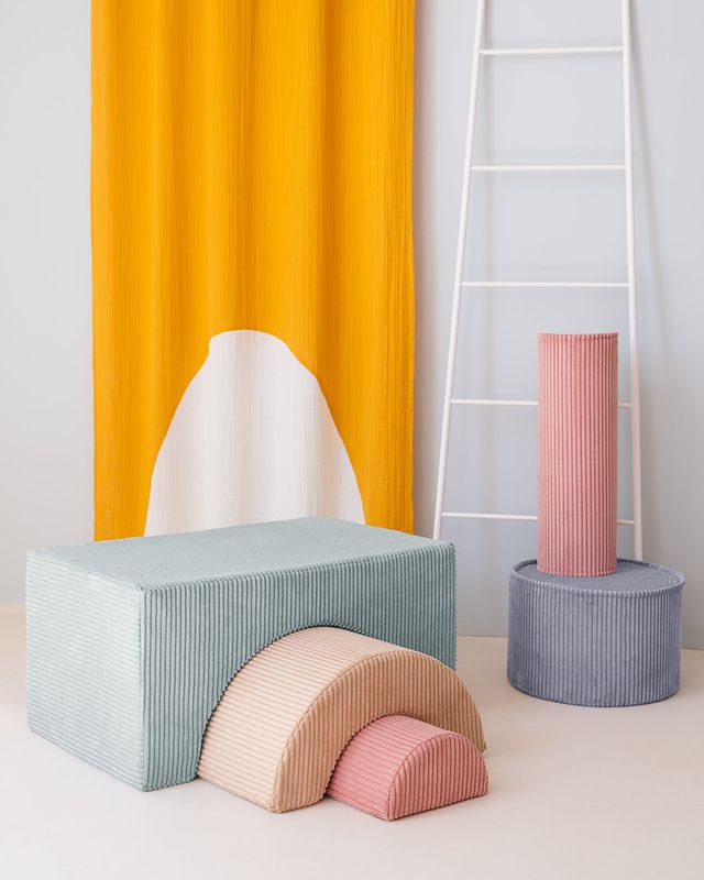 Wigiwama Rollkissen - Rosa