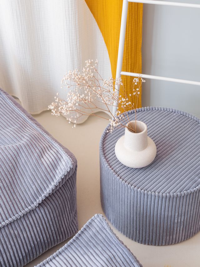 Wigiwama Pouffe - Blue