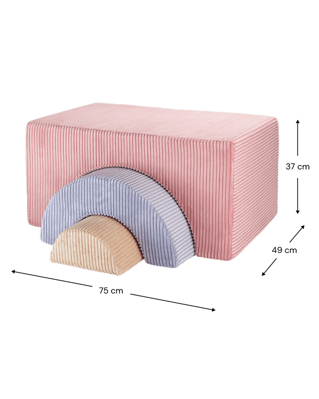 Wigiwama Rainbow Playset - Rose
