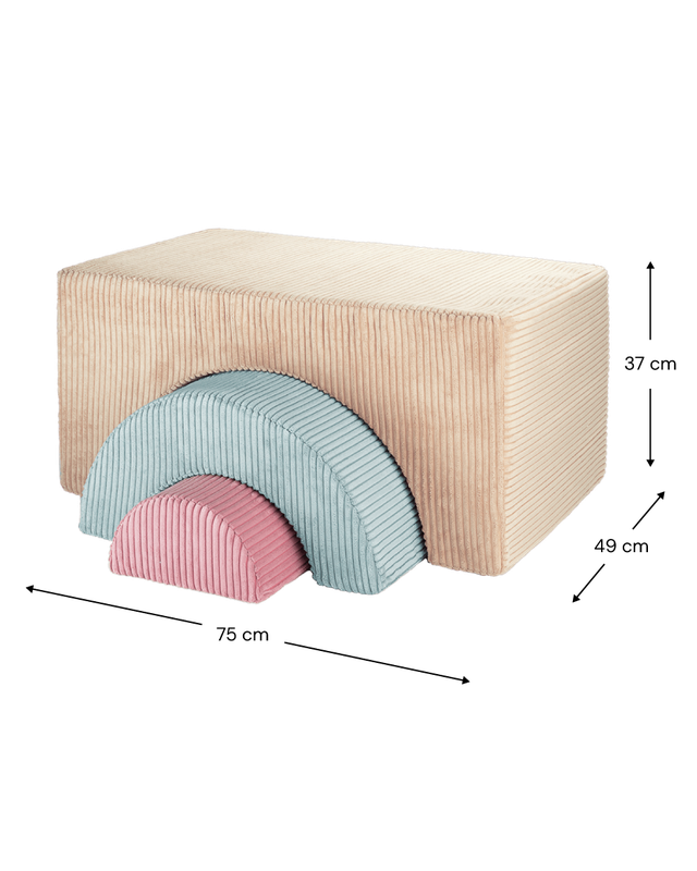 Wigiwama Regenbogen-Spielset - Braun