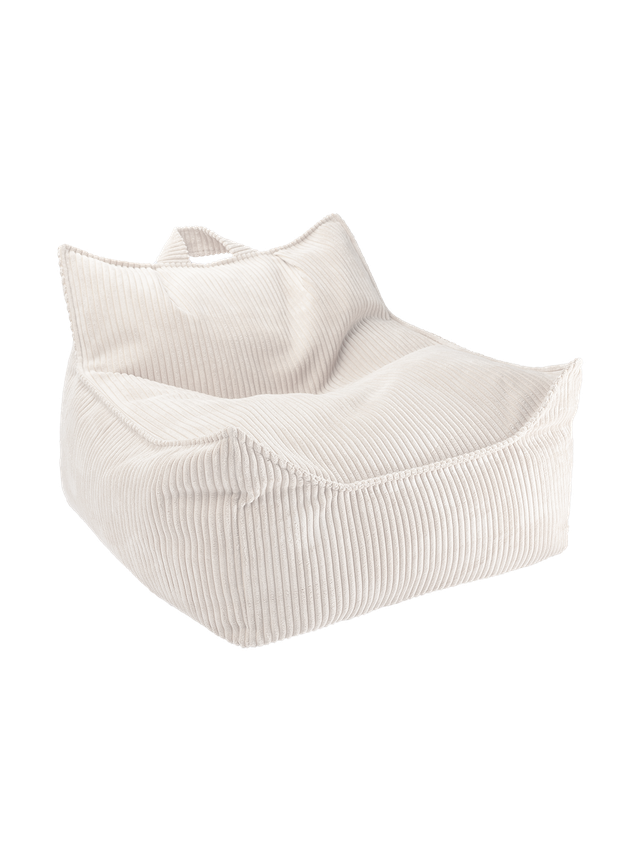 Fauteuil poire Wigiwama - Blanc