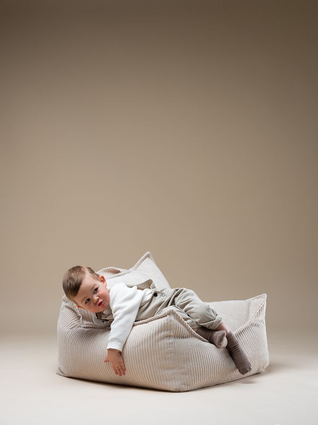 Fauteuil poire Wigiwama - Blanc