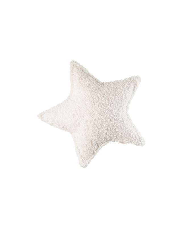 Wigiwama Coussin étoile - Crème