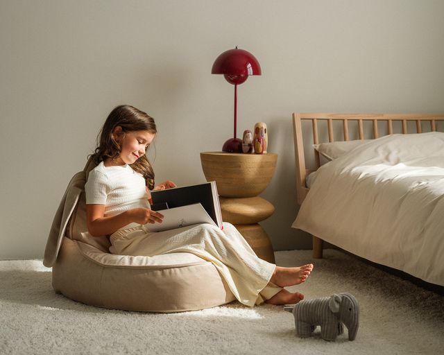 Wigiwama Bunny Beanbag - Beige