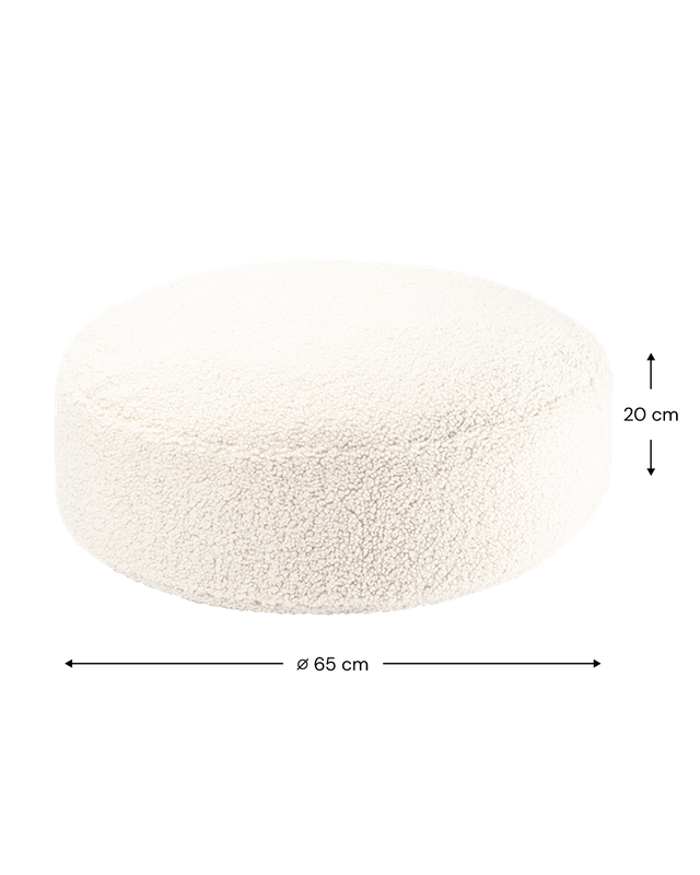 Wigiwama Ottoman - Cream