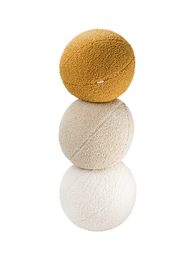 Coussin boule Wigiwama - Crème