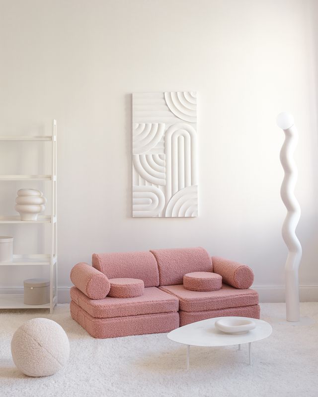 Coussin boule Wigiwama - Crème