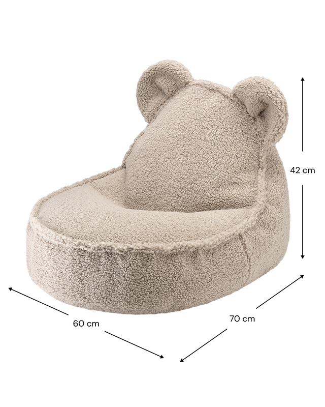 Wigiwama Bären-Sitzsack - Braun
