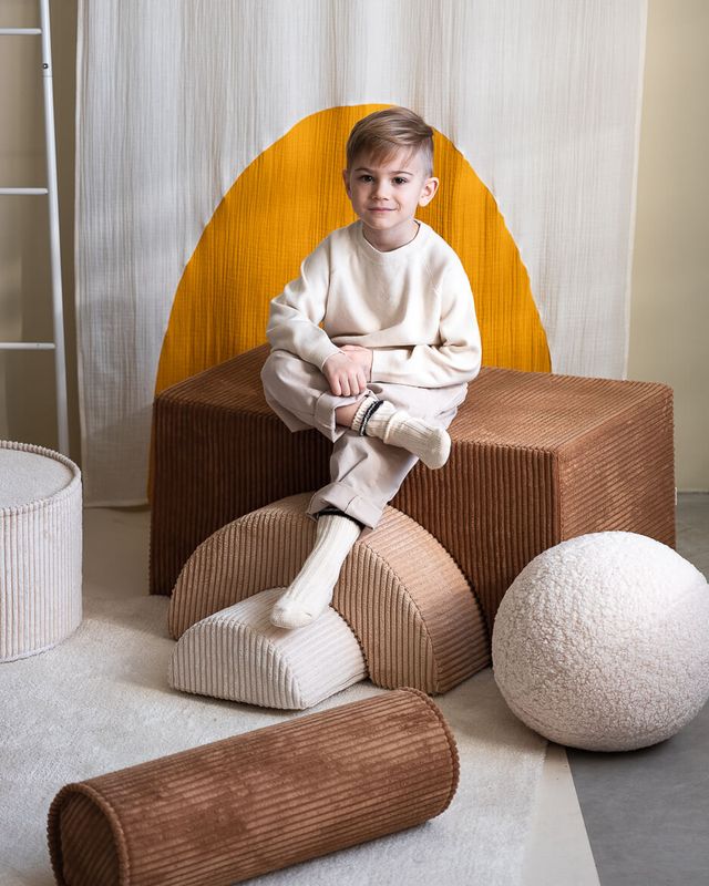 Wigiwama Roll Cushion - Brown