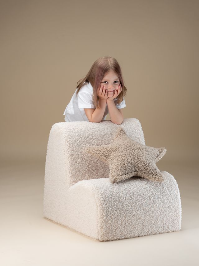 Wigiwama Star Cushion - Beige