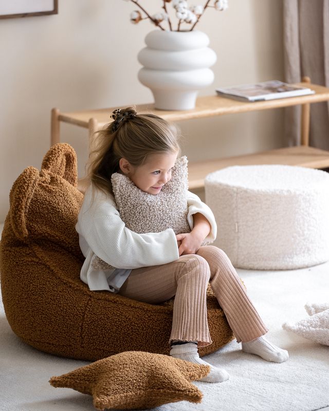 Wigiwama Star Cushion - Beige