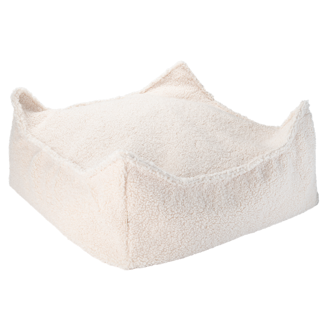 Wigiwama quadratischer Ottoman - Creme