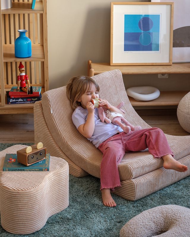 Wigiwama Cloud Pouffe - Brown