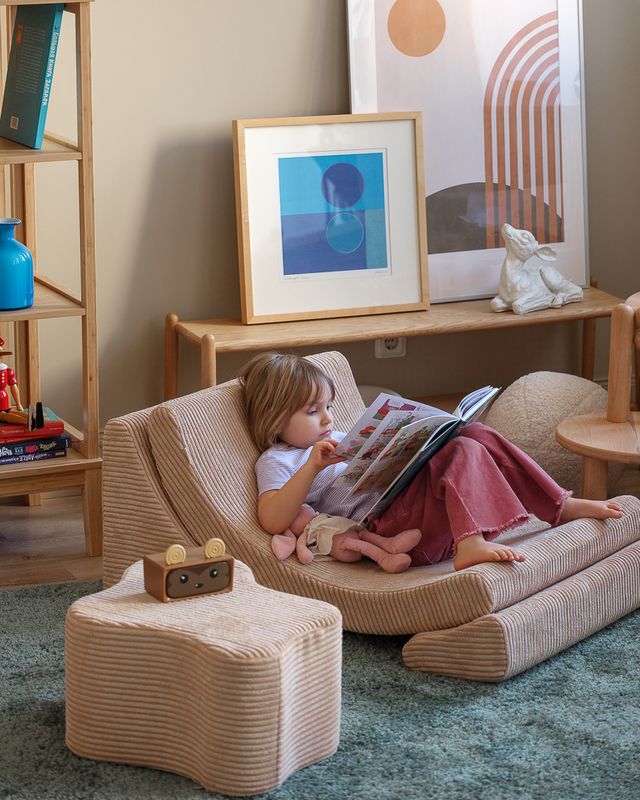 Wigiwama Cloud Pouffe - Brown