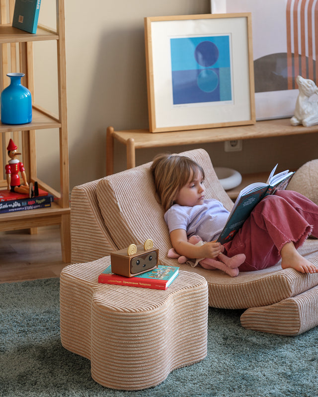 Wigiwama Cloud Pouffe - Brown