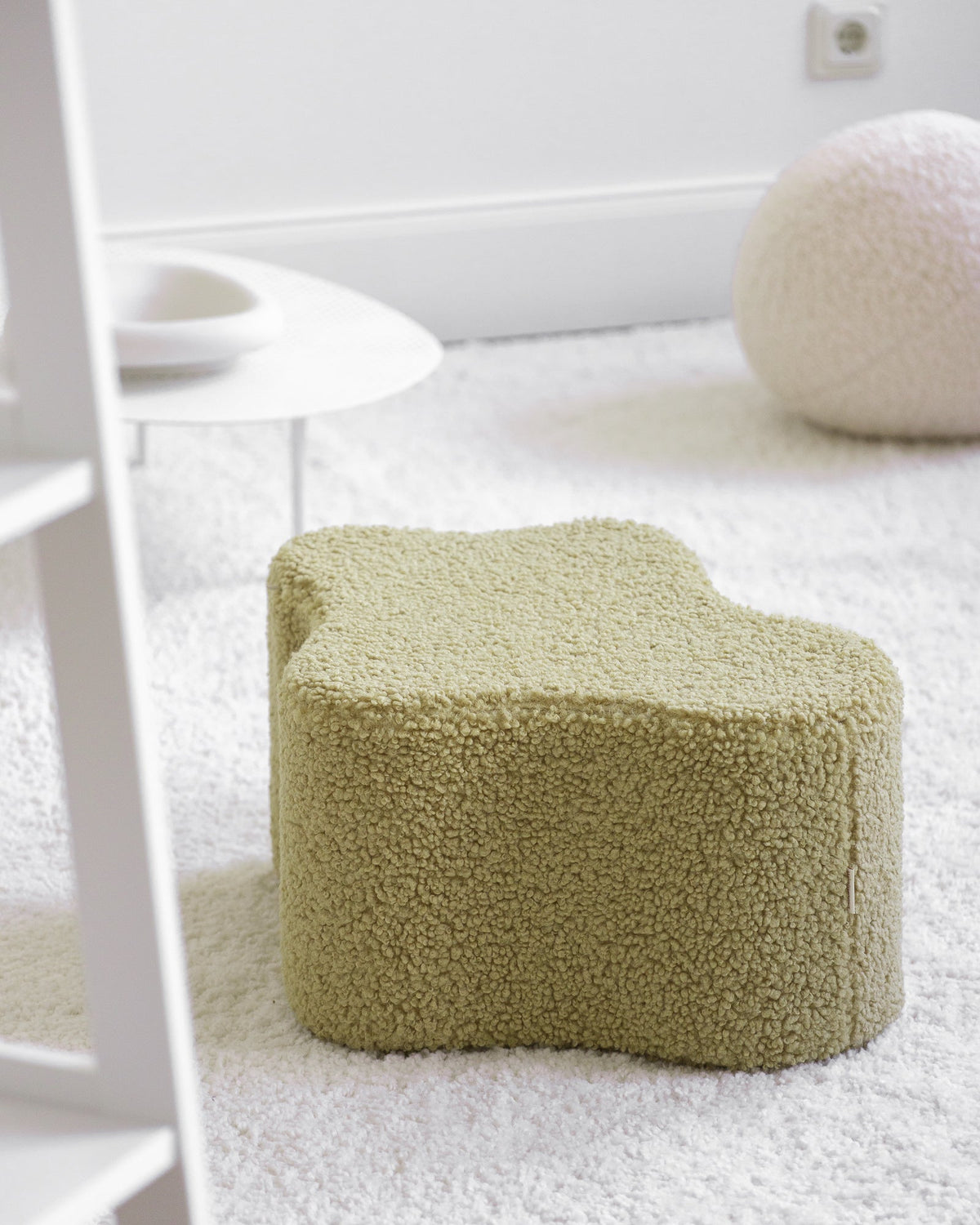 Wigiwama Wolken-Pouf - Grün