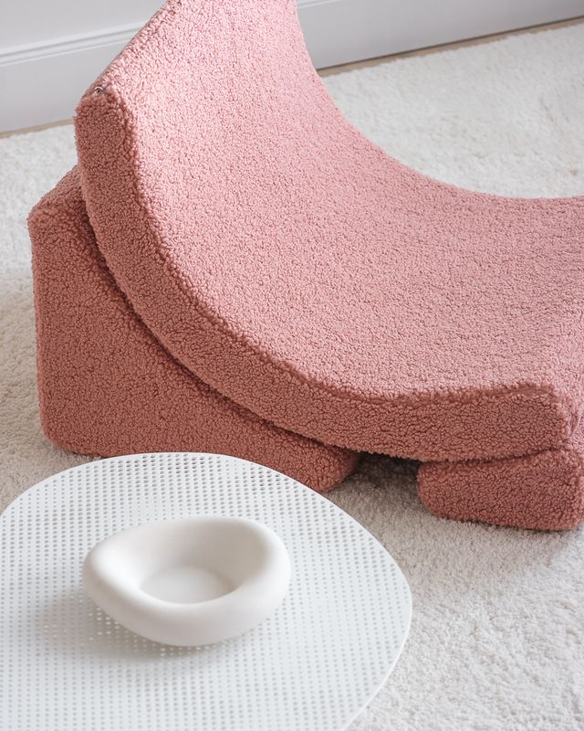 Fauteuil lune Wigiwama - Rose