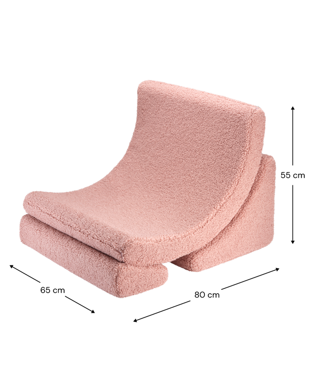 Fauteuil lune Wigiwama - Rose
