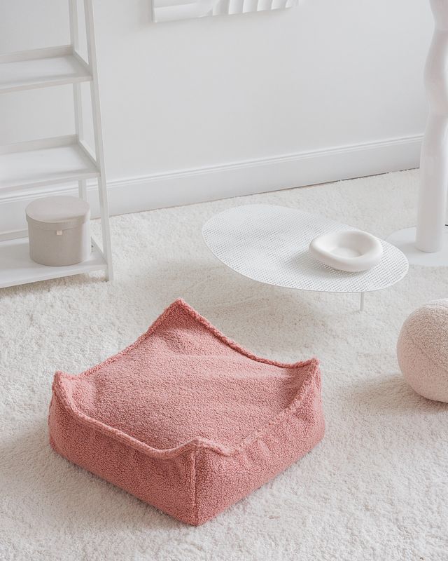Wigiwama quadratischer Hocker - Rosa