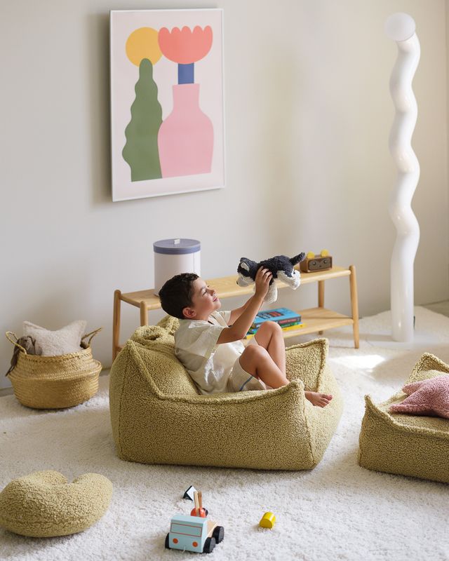 Wigiwama Beanbag-Sessel - Grün