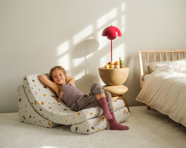Wigiwama Terrazzo Moon Chair - Multi_Color