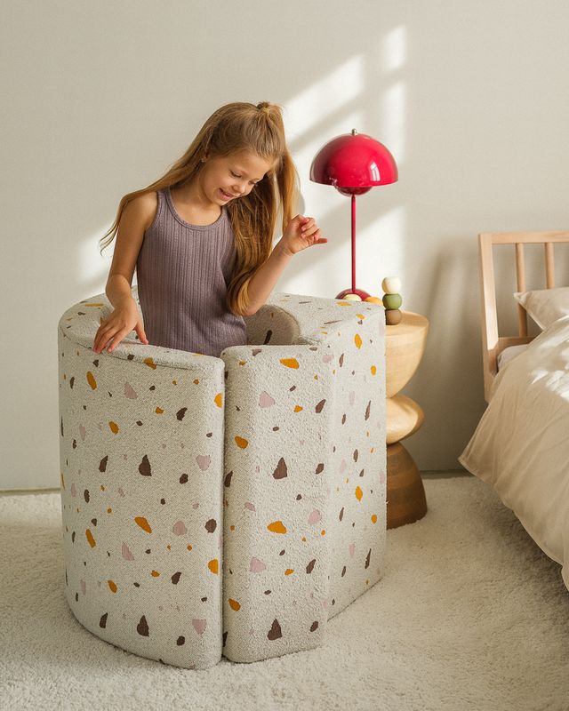 Wigiwama Terrazzo Moon Chair - Multi_Color
