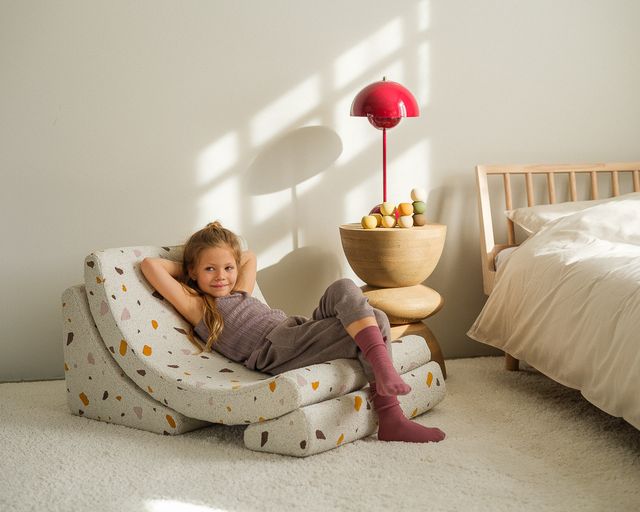 Wigiwama Terrazzo Moon Chair - Multi_Color